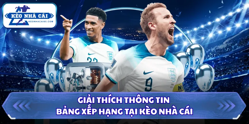 Bảng Xếp Hạng - Cập Nhật BXH Mới Nhất Trên Kèo Nhà Cái 22 Giải thích thông tin bảng xếp hạng tại Kèo Nhà Cái
