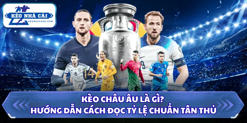 Kèo Châu Âu Là Gì? Hướng Dẫn Cách Đọc Tỷ Lệ Chuẩn Tân Thủ 1 Kèo châu Âu là gì