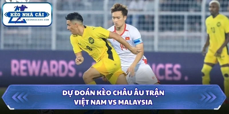 Soi Kèo Nhà Cái Việt Nam vs Malaysia Lúc 20H00 Ngày 19/08 - AFF Cup 2026 3 Dự đoán kèo châu Âu trận Việt Nam vs Malaysia